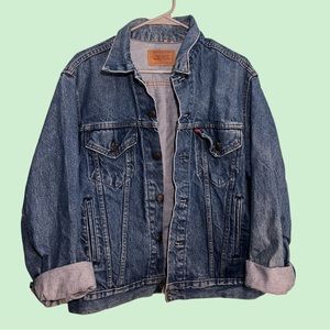 Levi Strauss Denim Jean Jacket Size 44L